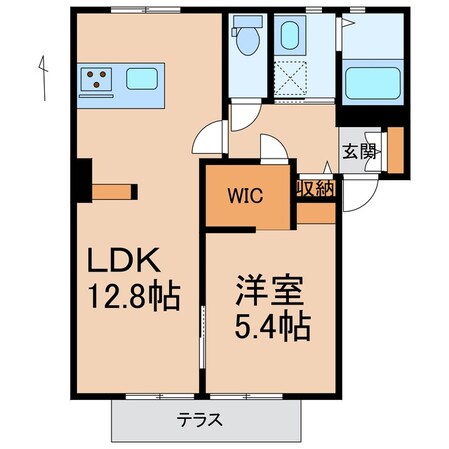 二里ケ浜駅 徒歩4分 1階の物件間取画像